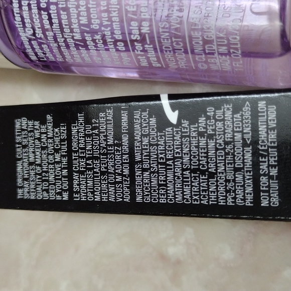 Clinique Take the Day Off Makeup Remover & MAC Fix+ Mini NWT - Picture 4 of 8